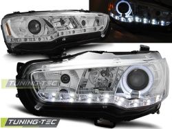 Альтернативная оптика Передние фары Mitsubishi Lancer X 2008- (LPMI15)