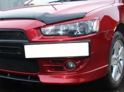 Альтернативная оптика Подиум под номерную таблицу Mitsubishi Lancer 10