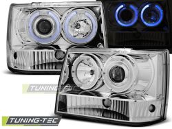 Передние фары Chrysler Jeep Grand Cherokee 1993-1998 (LPCH11)