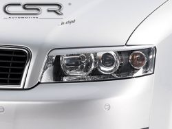 Реснички на фары Audi А4 В6