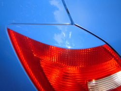 Реснички на задние фонари Skoda Fabia 2