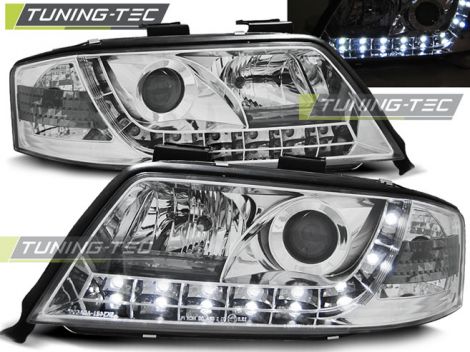 Передние фары Audi A6 1997-2001 (LPAU37)
