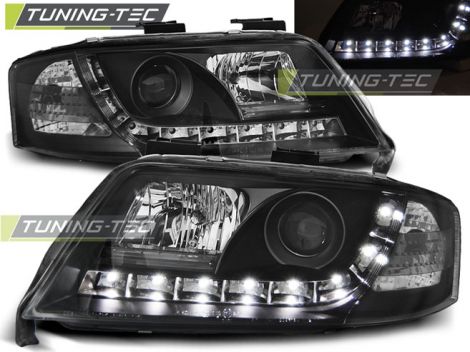 Передние фары Audi A6 2001-2004 (LPAU46)